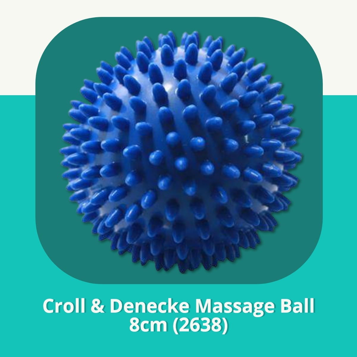 Anmeldelse af Croll & Denecke Massage Ball 8cm (2638)