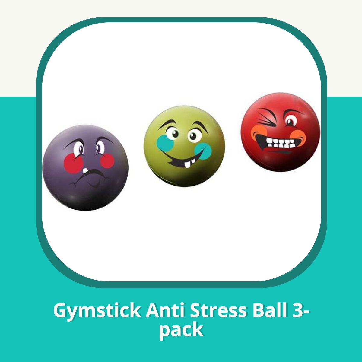 Recension af Gymstick Anti Stress Ball 3-pack