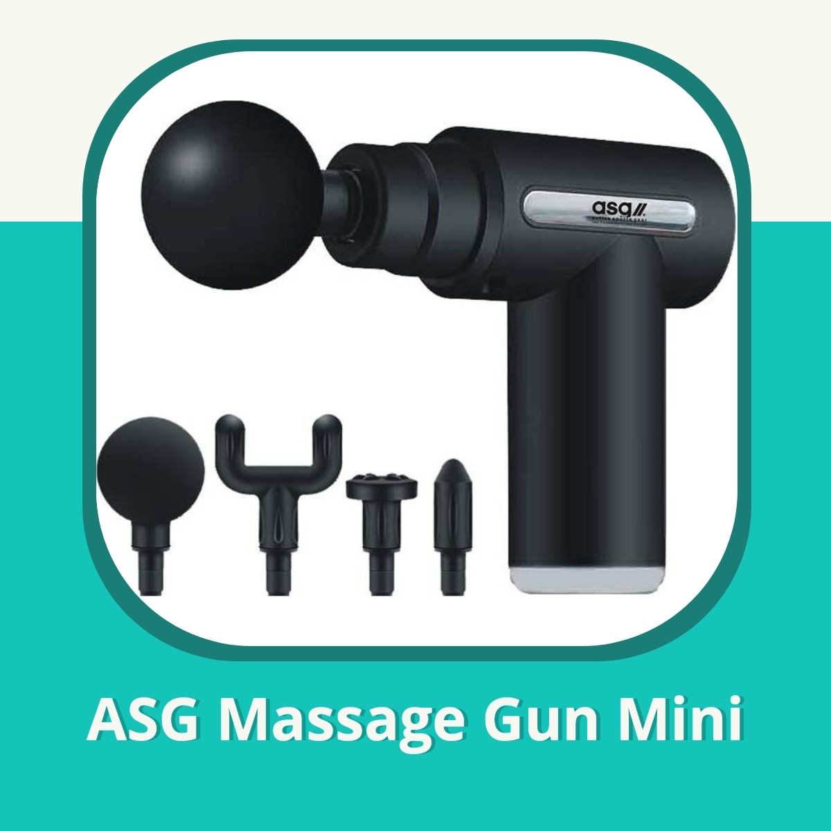Anmeldelse af ASG Massage Gun Mini