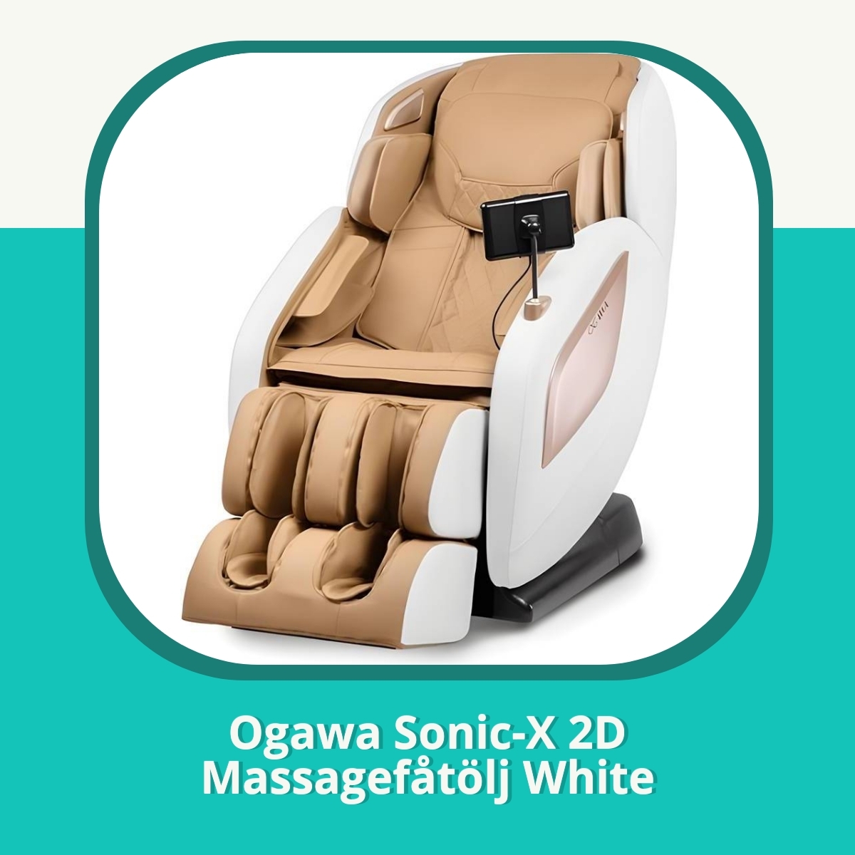 Anmeldelse af Ogawa Sonic-X 2D Massagefåtölj White