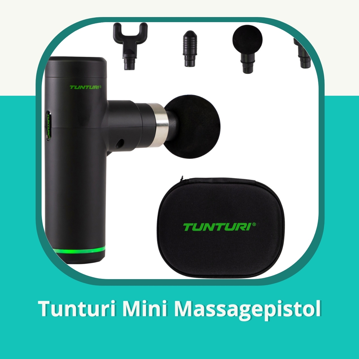Anmeldelse af Tunturi Mini Massagepistol