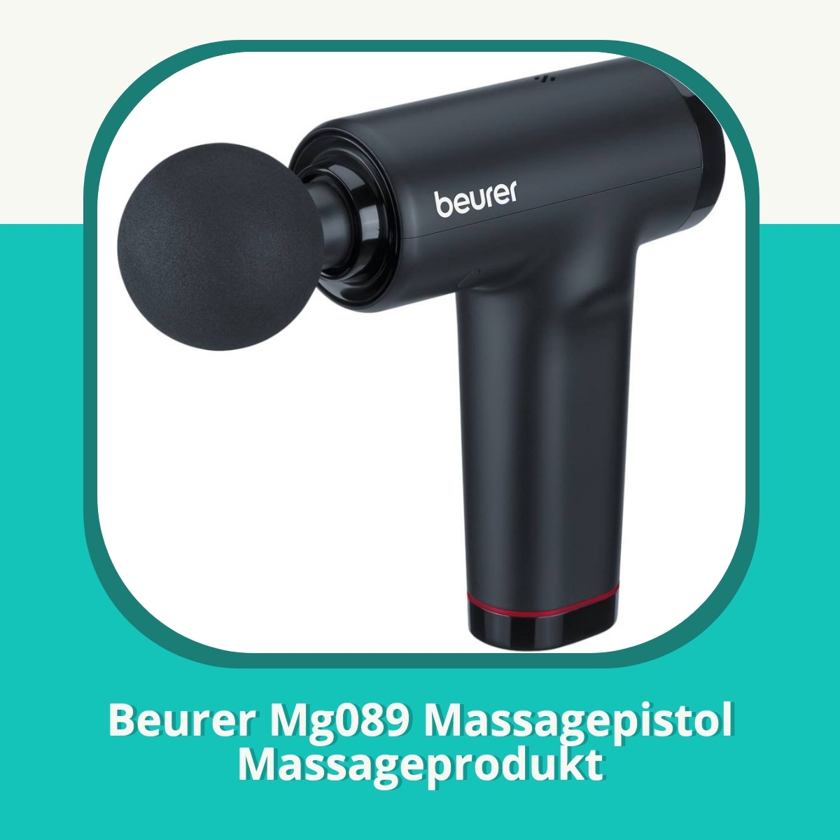 Recension af Beurer Mg089 Massagepistol Massageprodukt