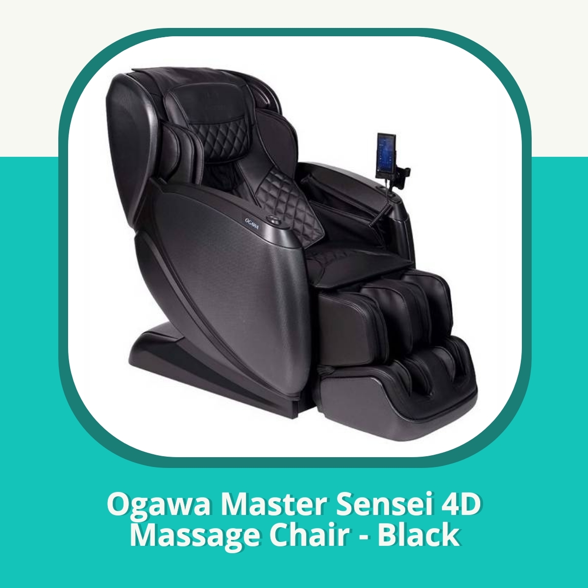 Anmeldelse af Ogawa Master Sensei 4D Massage Chair - Black