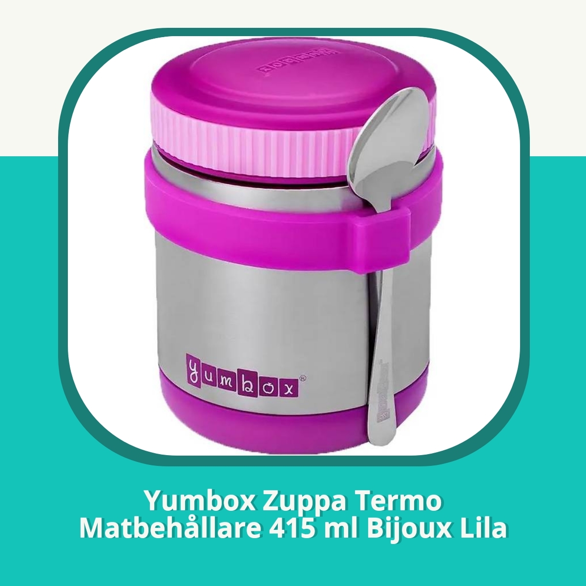 Recension af Yumbox Zuppa Termo Matbehållare 415 ml Bijoux Lila