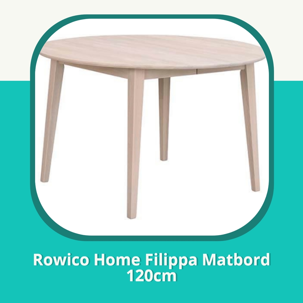 Recension af Rowico Home Filippa Matbord 120cm