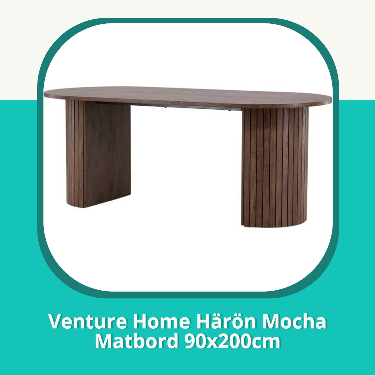 Recension af Venture Home Härön Mocha Matbord 90x200cm