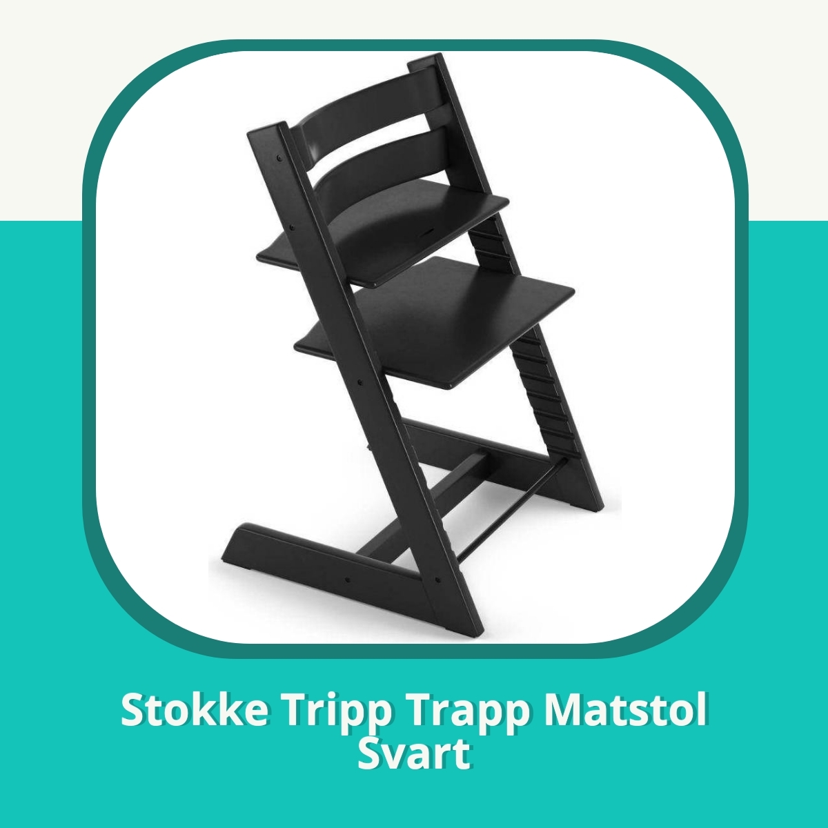 Recension Stokke Tripp Trapp Matstol Svart