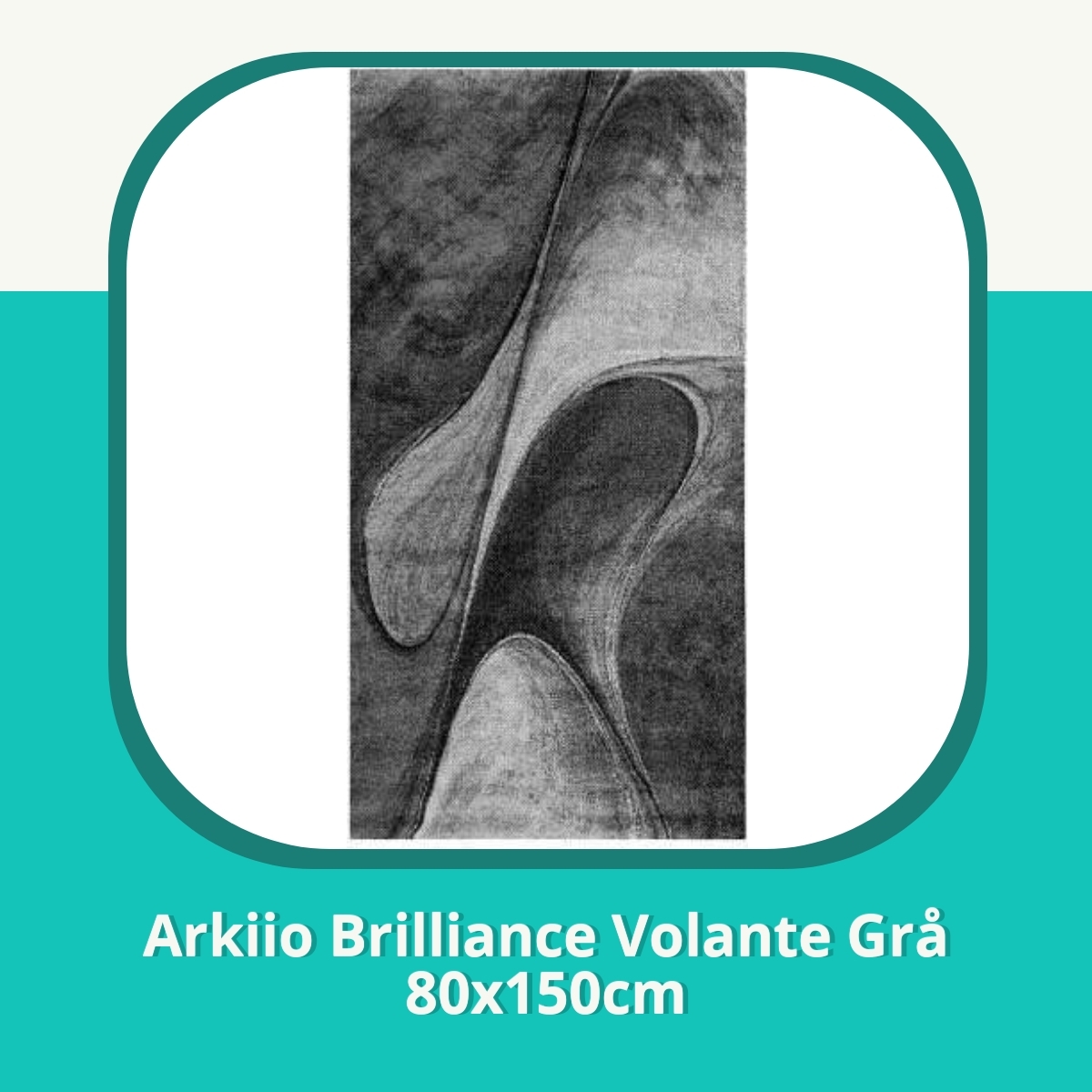 Recension Arkiio Brilliance Volante Grå 80x150cm
