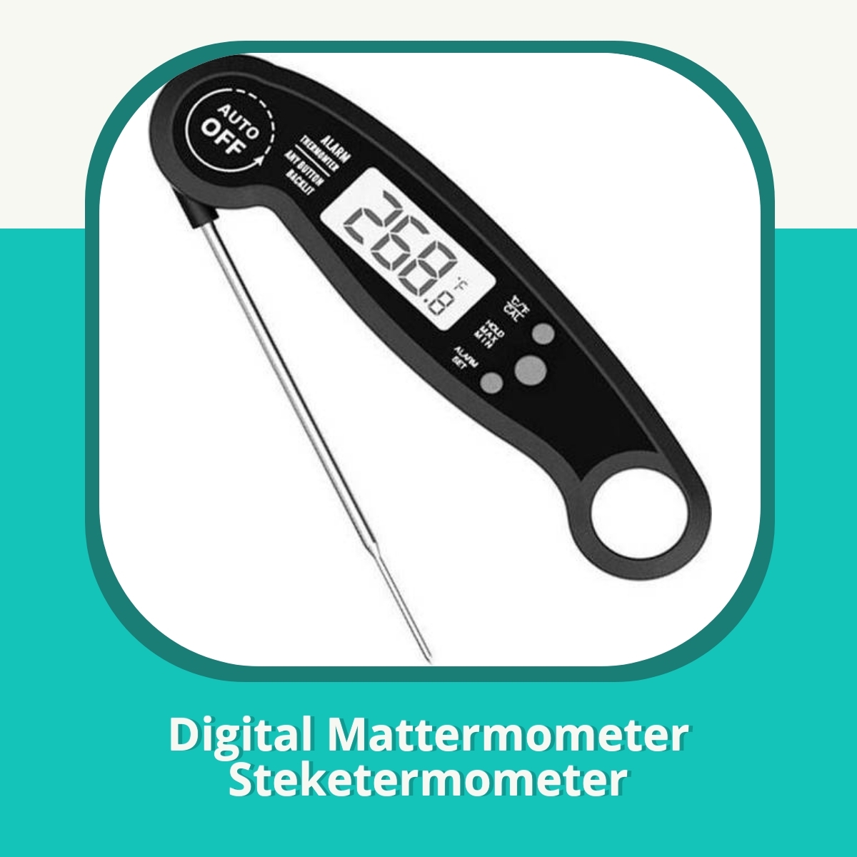Anmeldelse af Digital Mattermometer Steketermometer