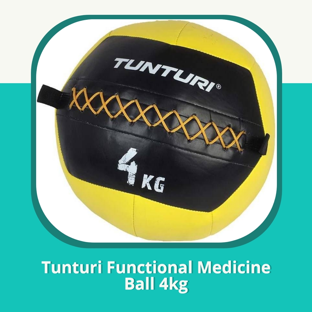 Anmeldelse af Tunturi Functional Medicine Ball 4kg