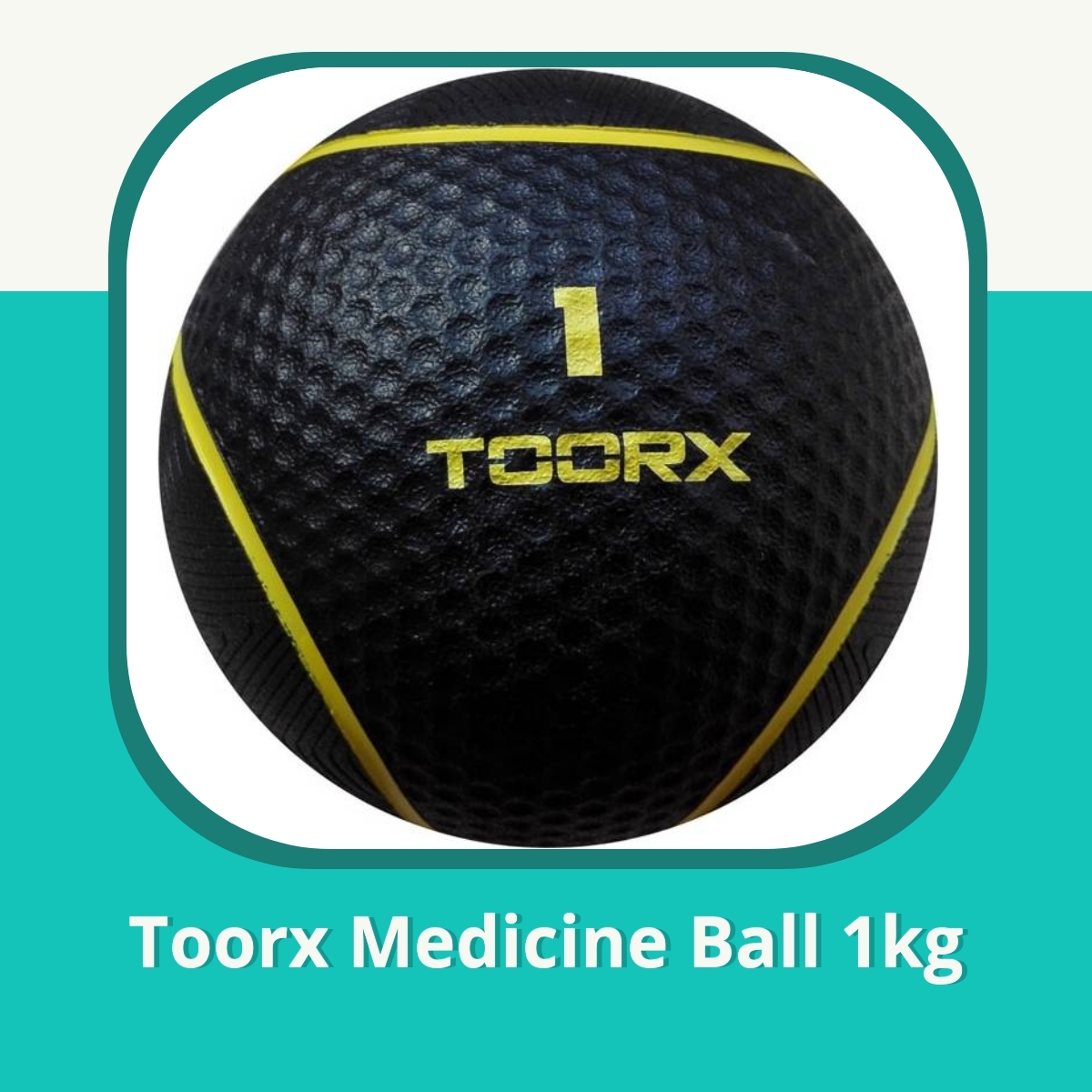 Anmeldelse af Toorx Medicine Ball 1kg