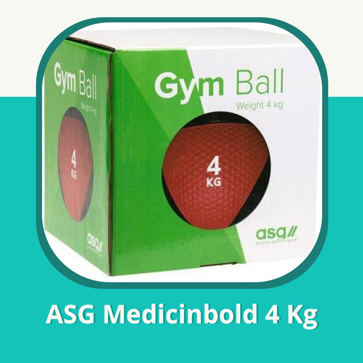 Anmeldelse af ASG Medicinbold 4 Kg