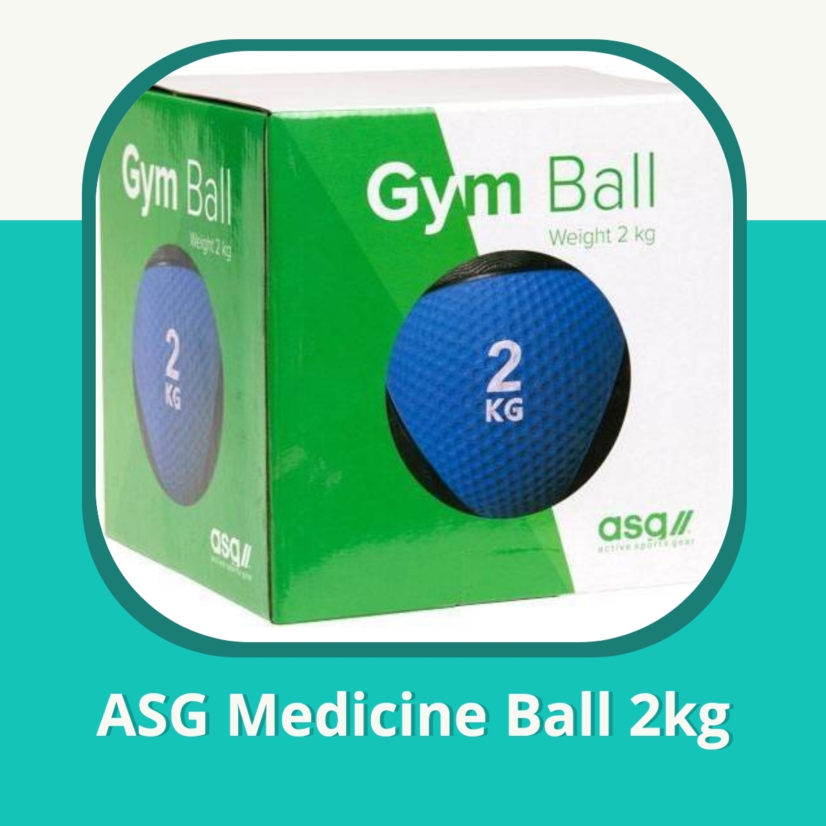 Anmeldelse af ASG Medicine Ball 2kg