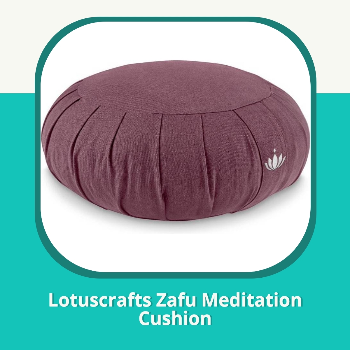 Anmeldelse af Lotuscrafts Zafu Meditation Cushion