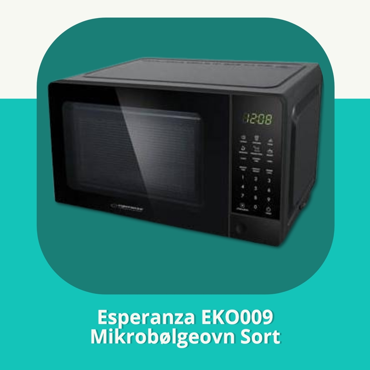Anmeldelse af Esperanza EKO009 Mikrobølgeovn Sort