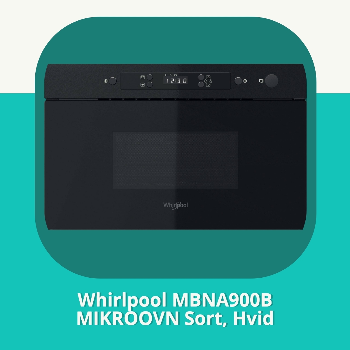 Anmeldelse af Whirlpool MBNA900B MIKROOVN Sort, Hvid