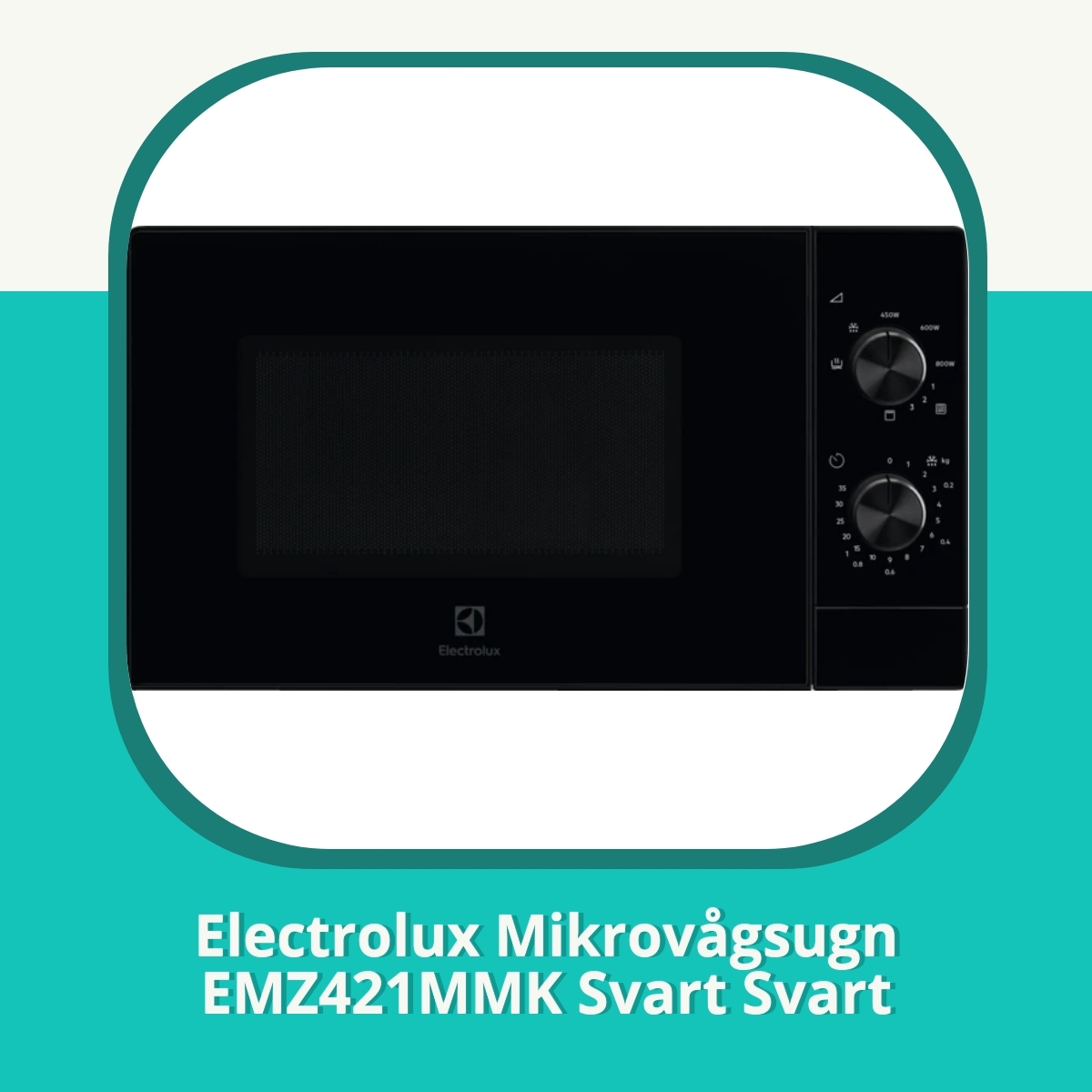 Recension af Electrolux Mikrovågsugn EMZ421MMK Svart Svart