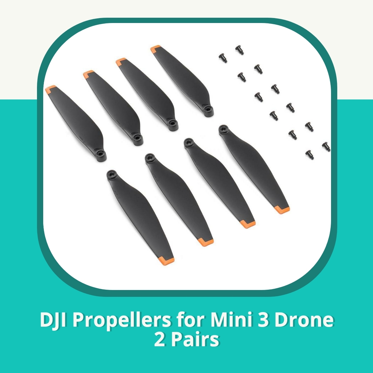 Anmeldelse af DJI Propellers for Mini 3 Drone 2 Pairs