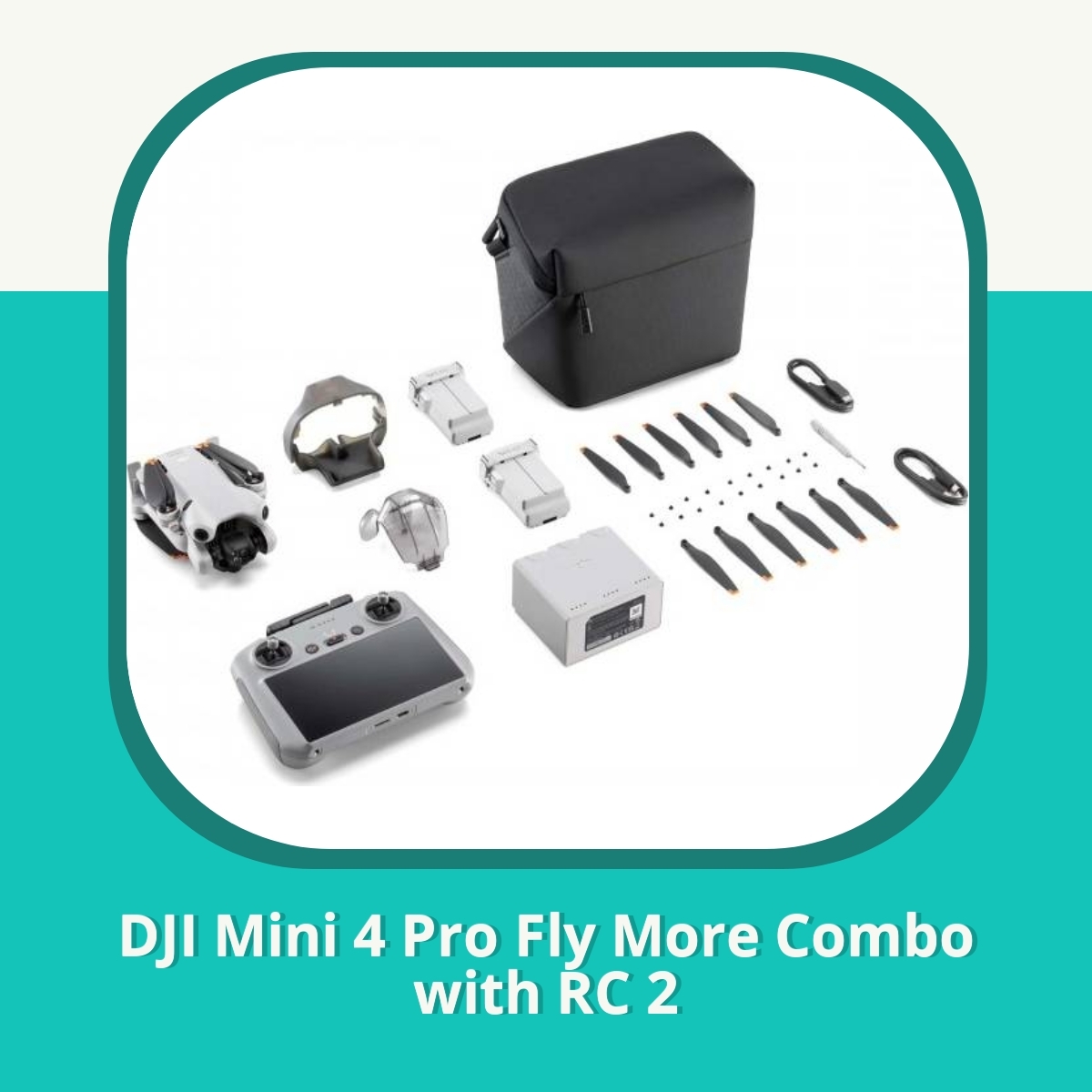 Anmeldelse af DJI Mini 4 Pro Fly More Combo with RC 2