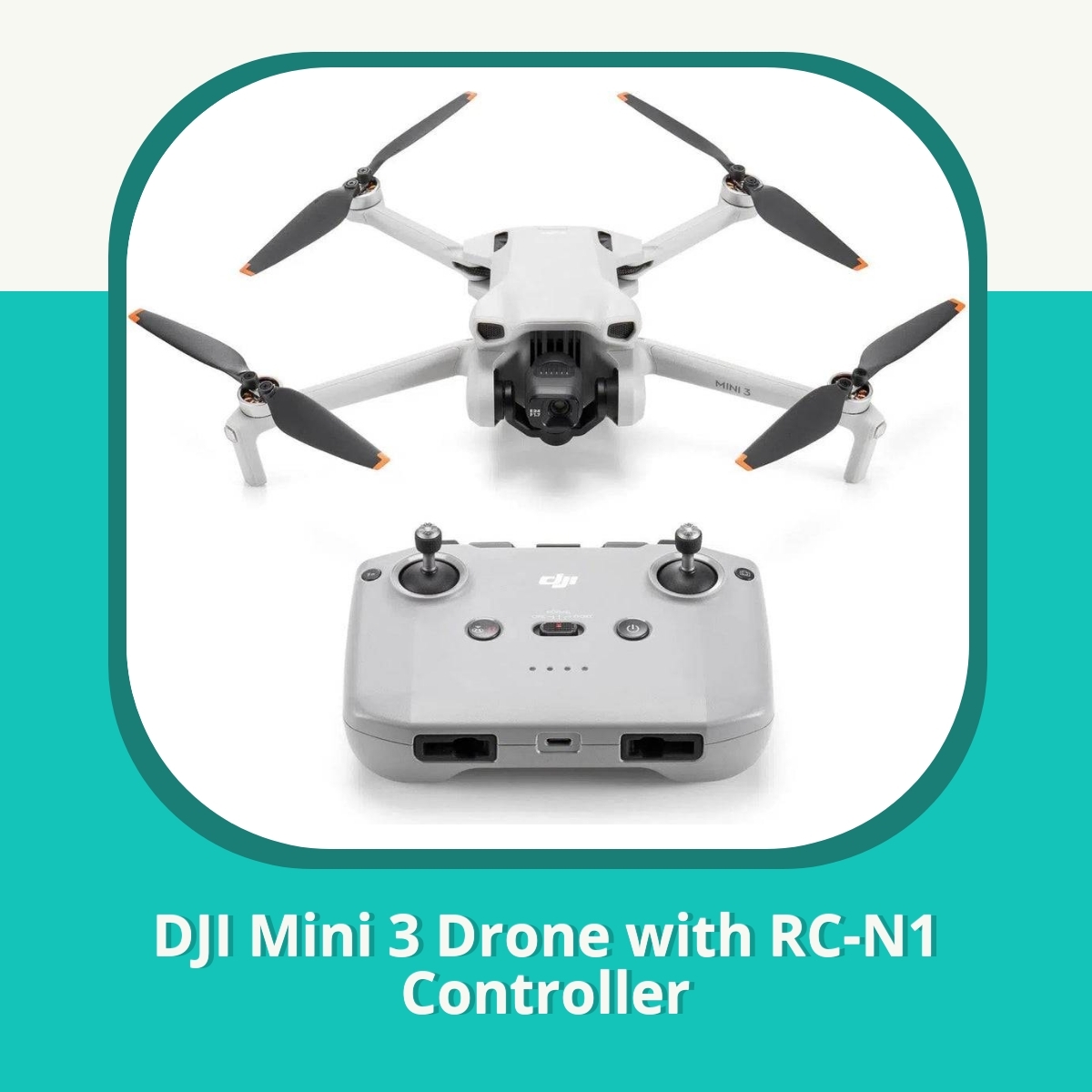 Anmeldelse af DJI Mini 3 Drone with RC-N1 Controller