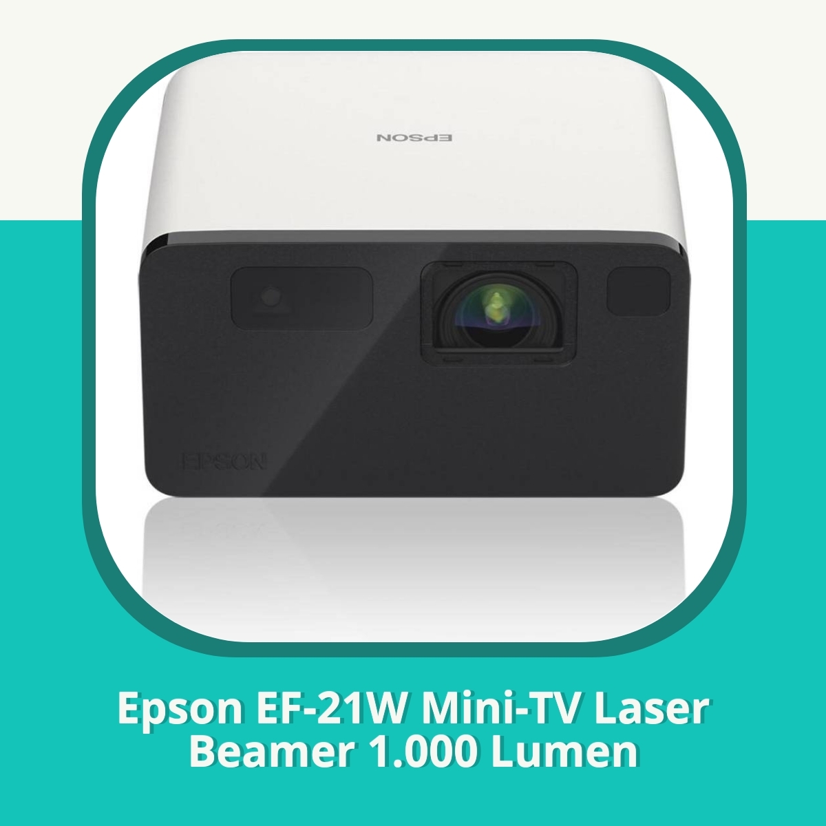 Anmeldelse af Epson EF-21W Mini-TV Laser Beamer 1.000 Lumen