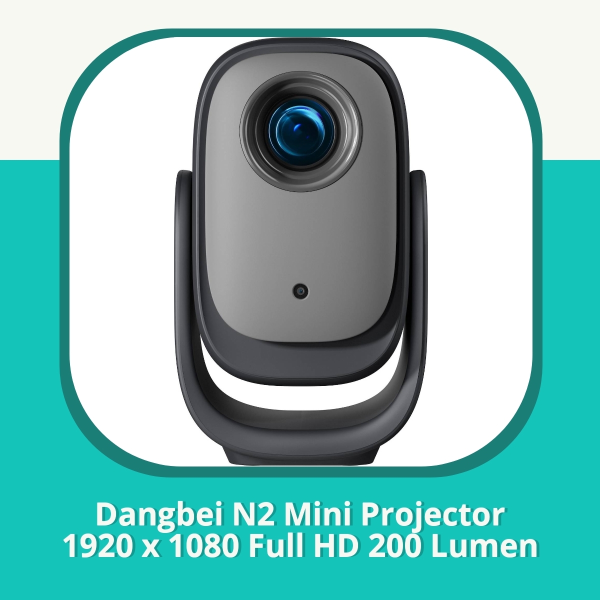 Anmeldelse af Dangbei N2 Mini Projector 1920 x 1080 Full HD 200 Lumen