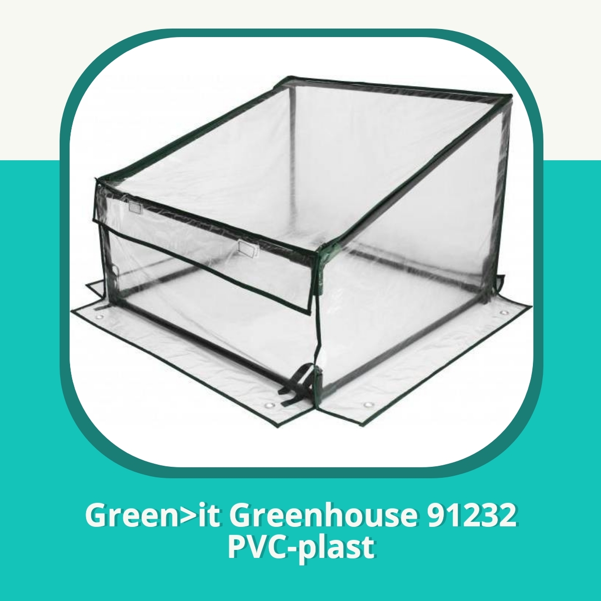 Anmeldelse af Green>it Greenhouse 91232 PVC-plast