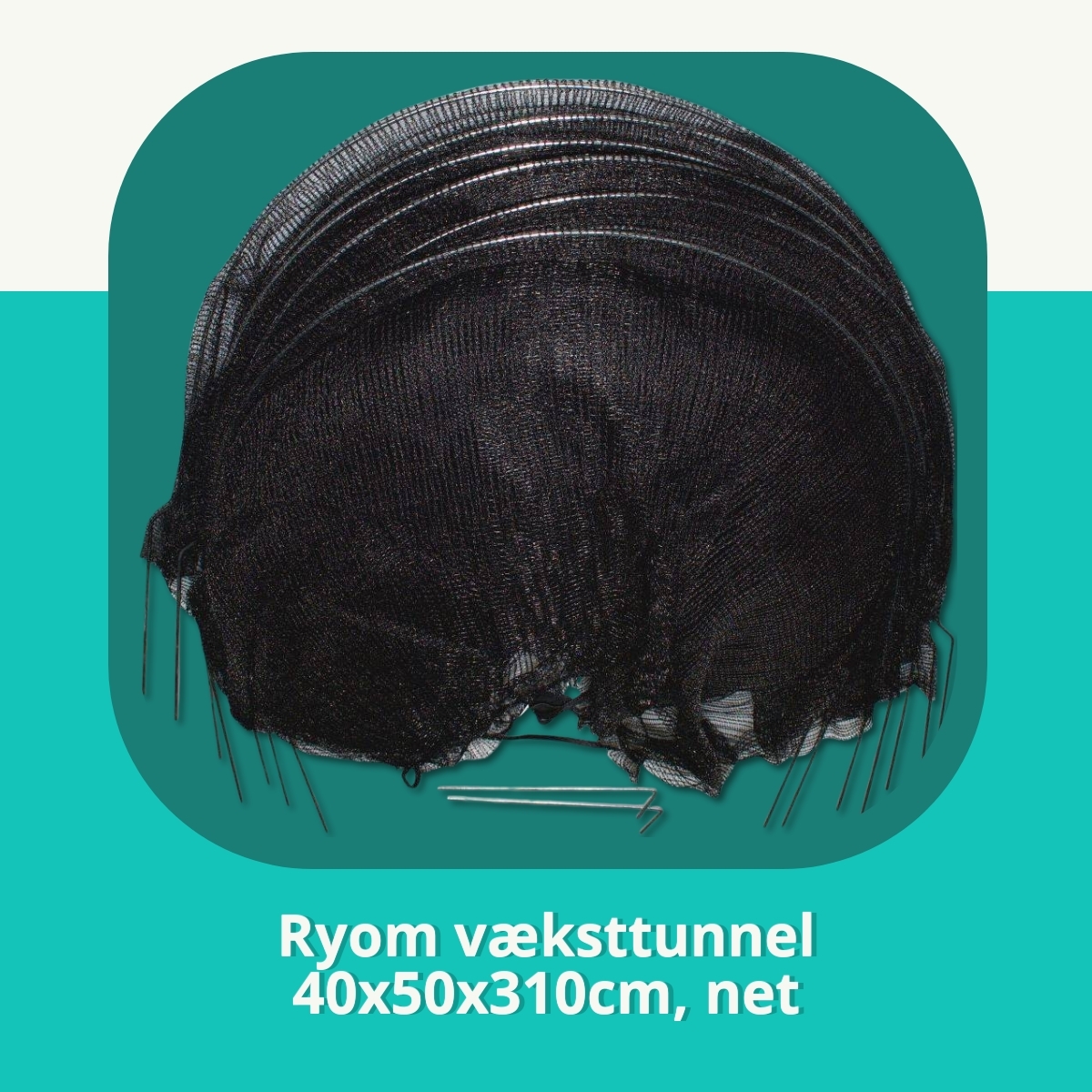 Anmeldelse af Ryom væksttunnel 40x50x310cm, net