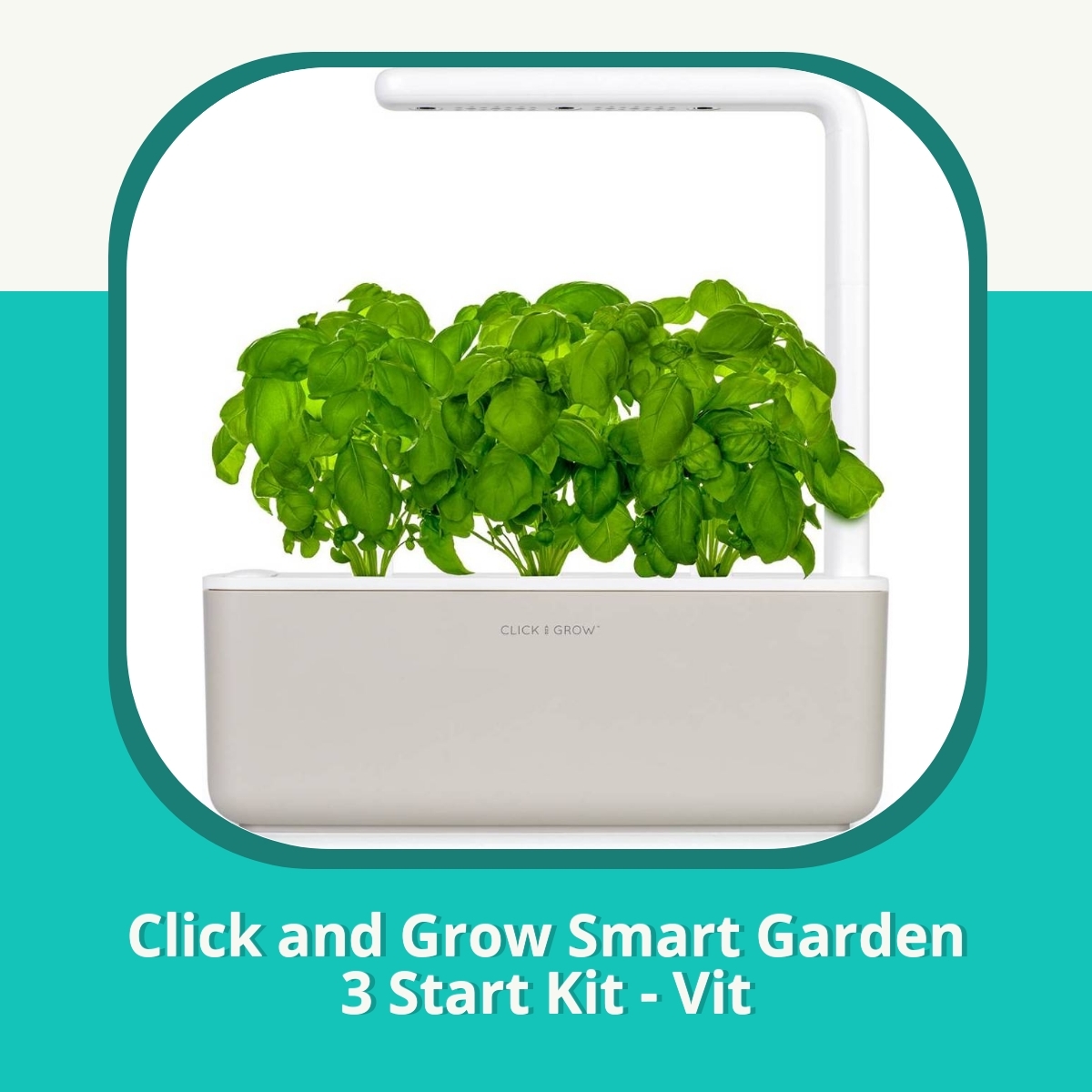 Recension Click and Grow Smart Garden 3 Start Kit - Vit
