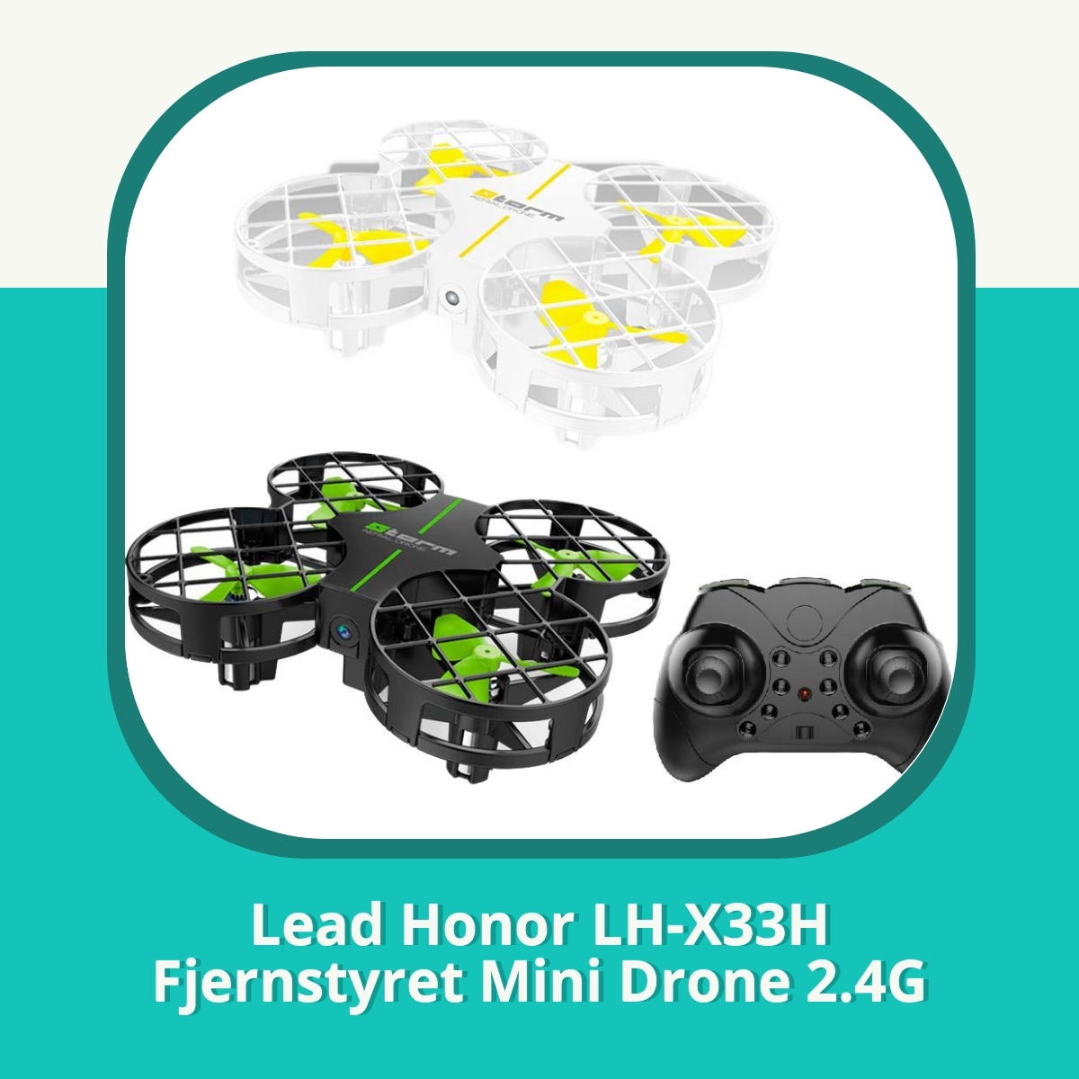 Anmeldelse af Lead Honor LH-X33H Fjernstyret Mini Drone 2.4G