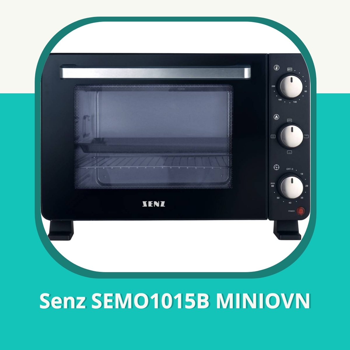 Anmeldelse af Senz SEMO1015B MINIOVN