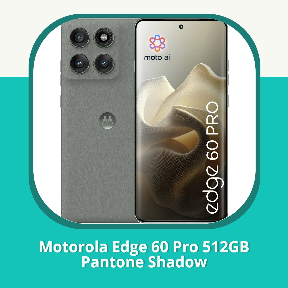 Anmeldelse af Motorola Edge 60 Pro 512GB Pantone Shadow