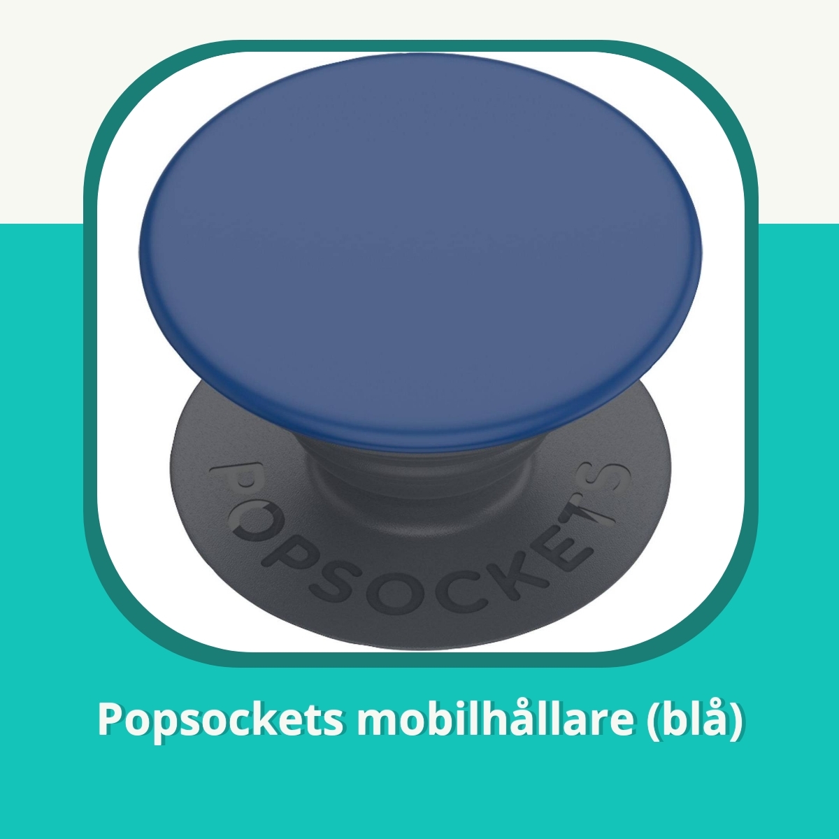 Recension af Popsockets mobilhållare (blå)