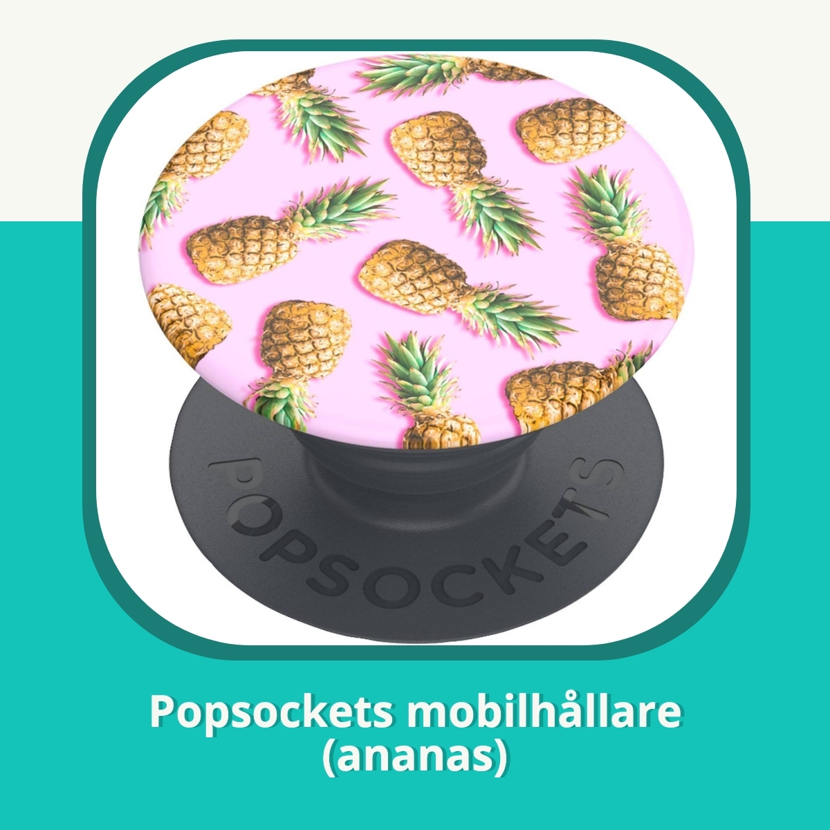 Recension af Popsockets mobilhållare (ananas)