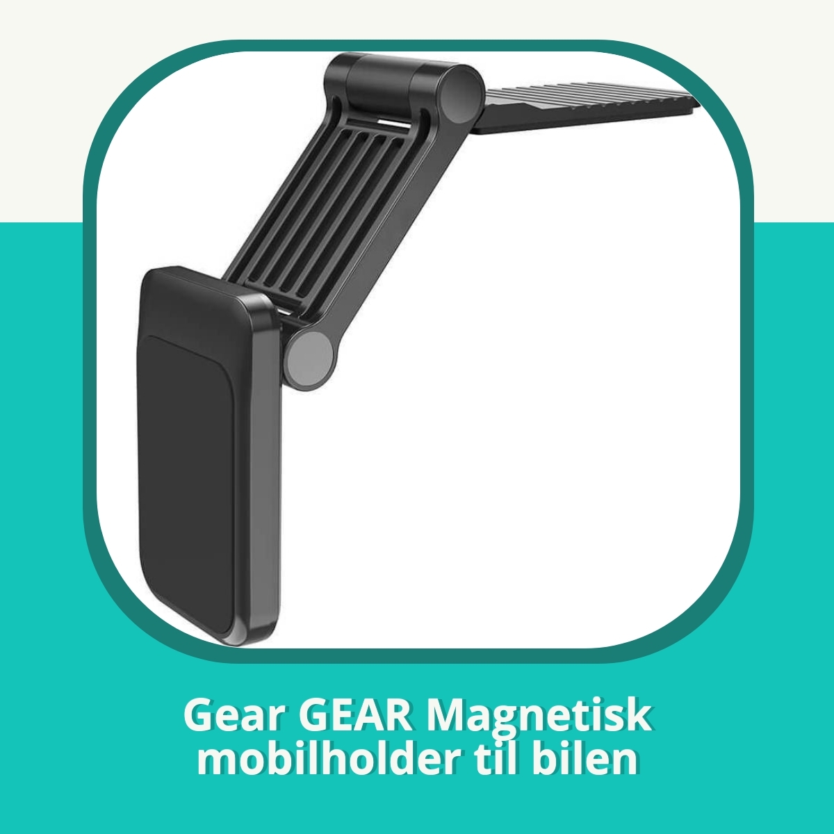 Anmeldelse af Gear GEAR Magnetisk mobilholder til bilen