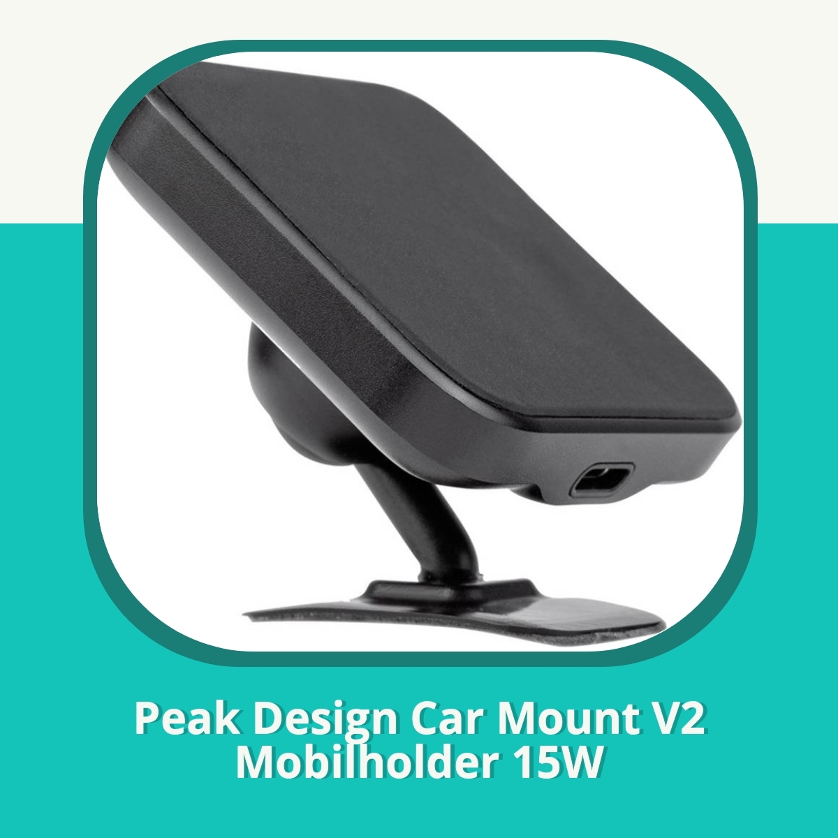 Anmeldelse af Peak Design Car Mount V2 Mobilholder 15W