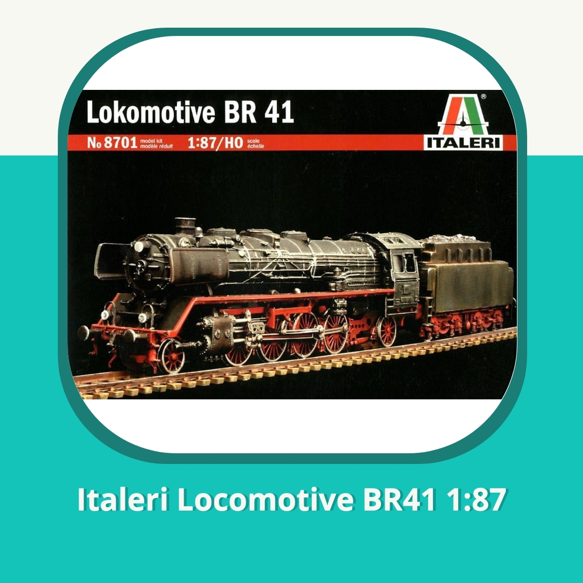 Anmeldelse af Italeri Locomotive BR41 1:87