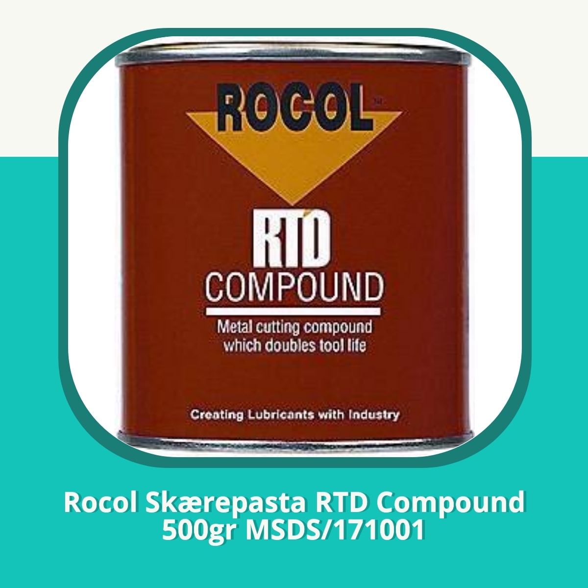 Anmeldelse af Rocol Skærepasta RTD Compound 500gr MSDS/171001