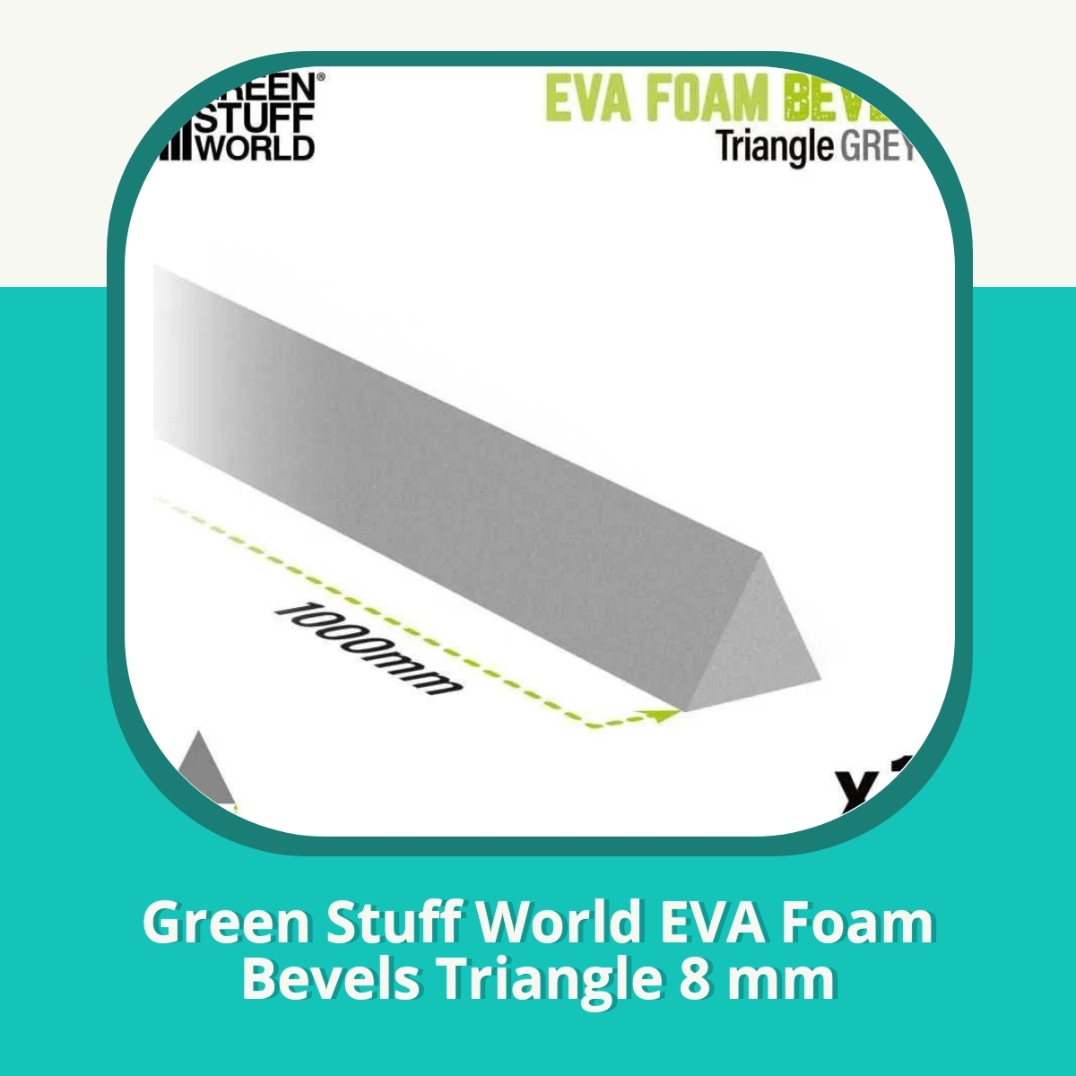 Recension af Green Stuff World EVA Foam Bevels Triangle 8 mm