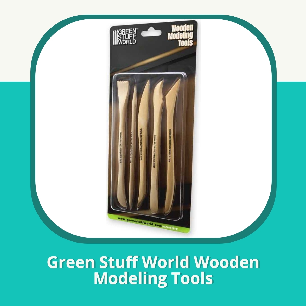 Recension af Green Stuff World Wooden Modeling Tools