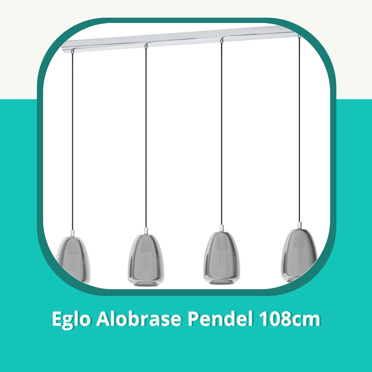 Anmeldelse af Eglo Alobrase Pendel 108cm