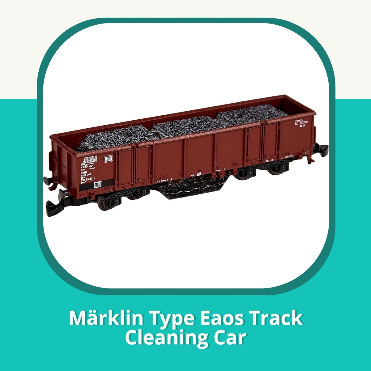 Recension af Märklin Type Eaos Track Cleaning Car