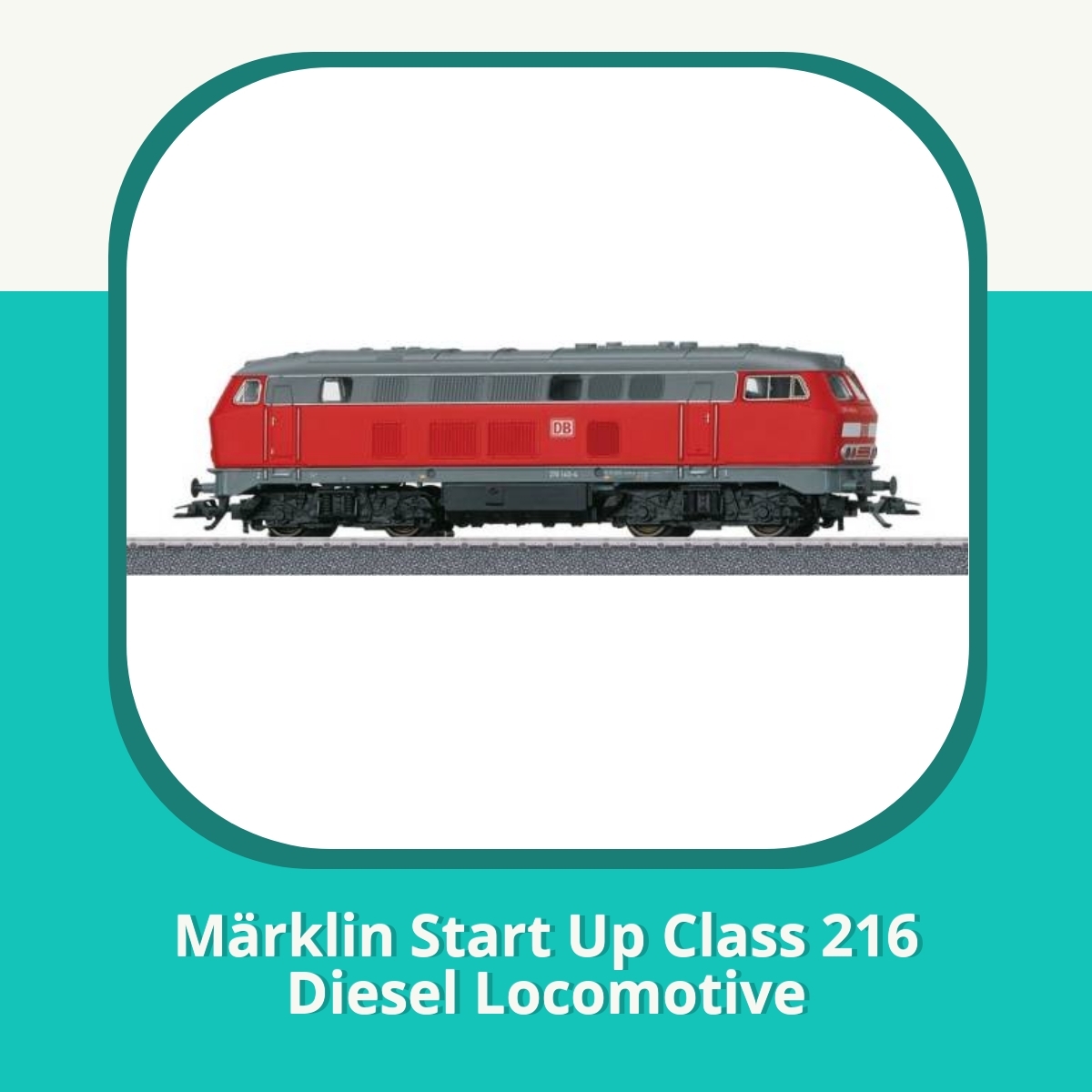 Anmeldelse af Märklin Start Up Class 216 Diesel Locomotive