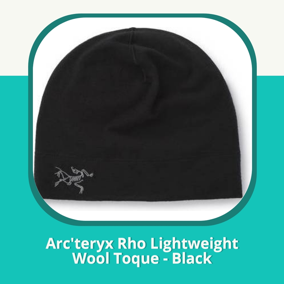 Recension af Arc'teryx Rho Lightweight Wool Toque - Black