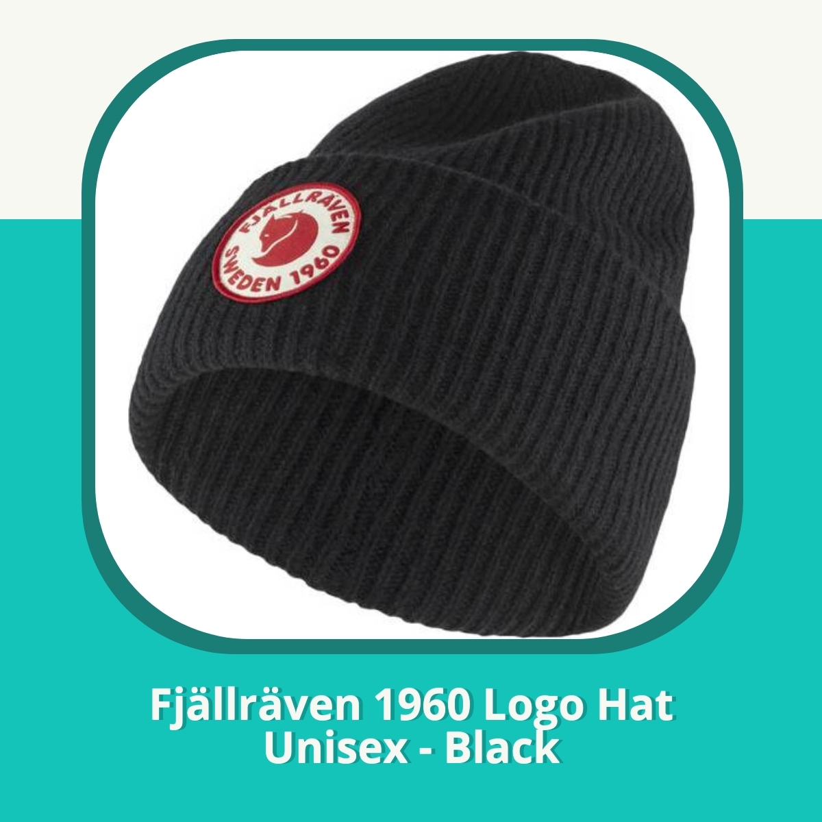 Recension af Fjällräven 1960 Logo Hat Unisex - Black