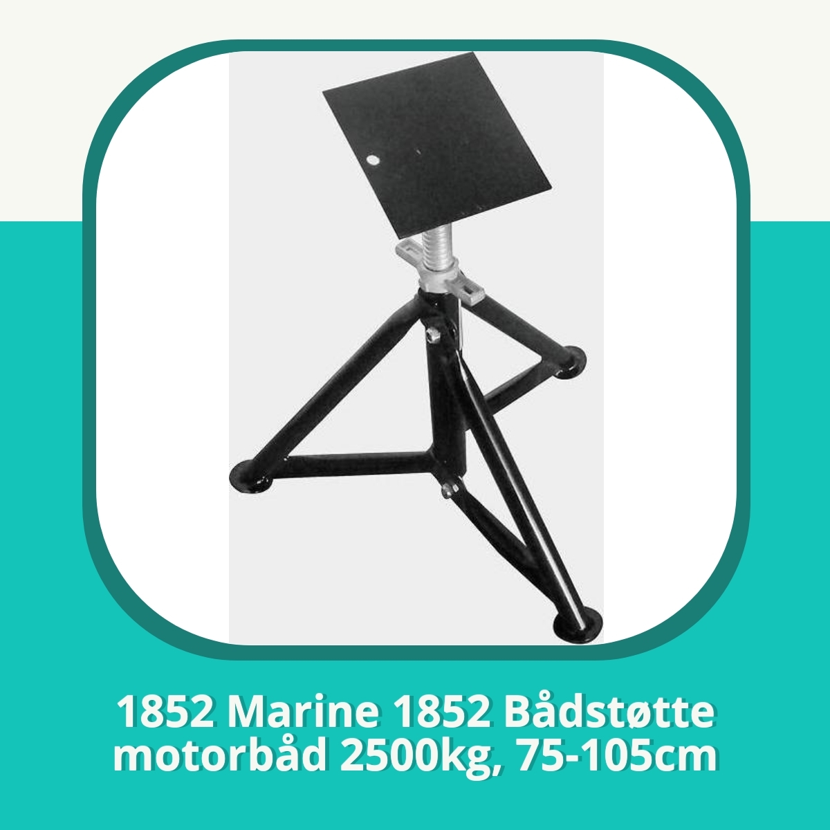 Anmeldelse af 1852 Marine 1852 Bådstøtte motorbåd 2500kg, 75-105cm