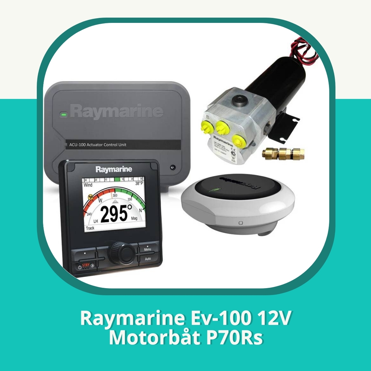 Anmeldelse Raymarine Ev-100 12V Motorbåt P70Rs