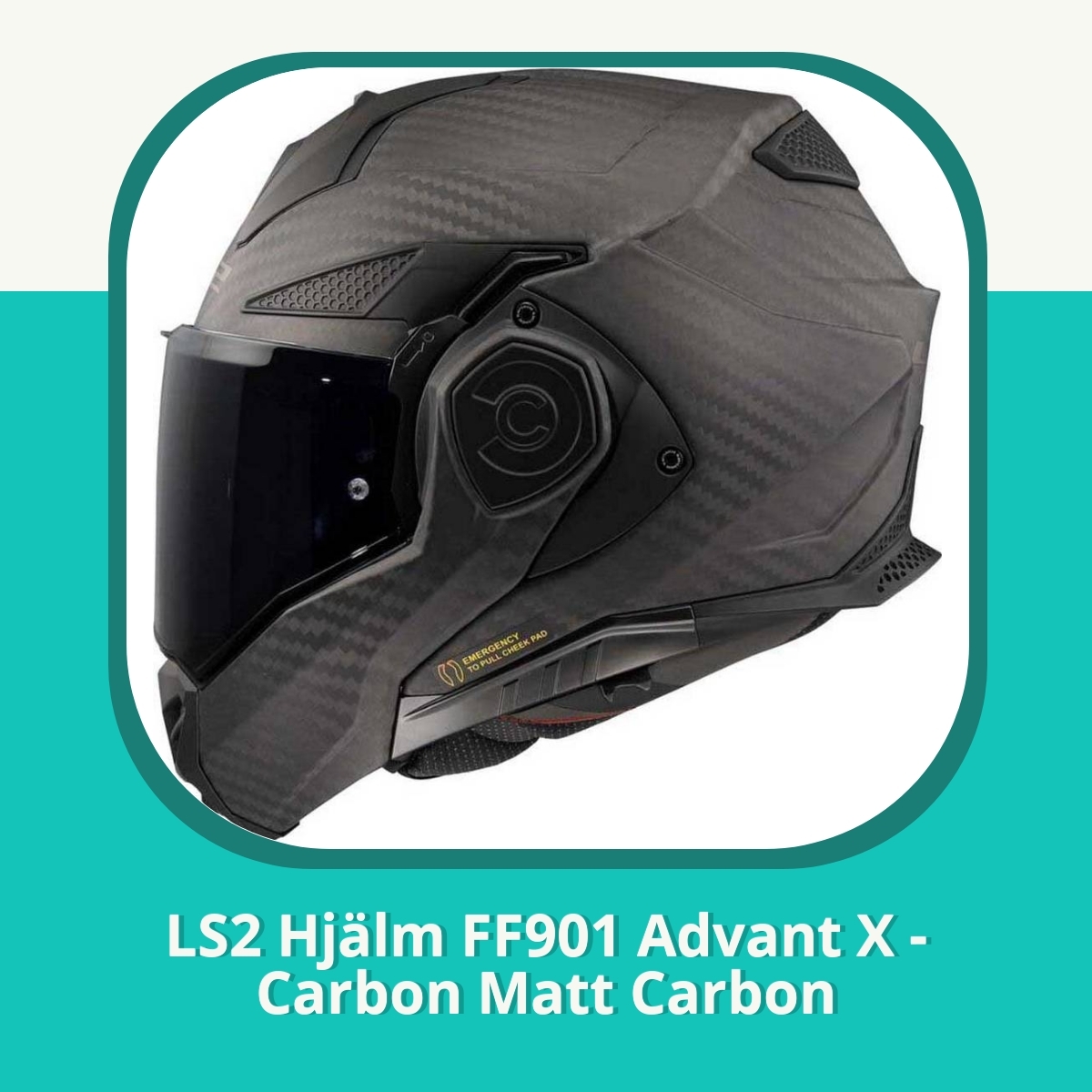 Recension af LS2 Hjälm FF901 Advant X - Carbon Matt Carbon