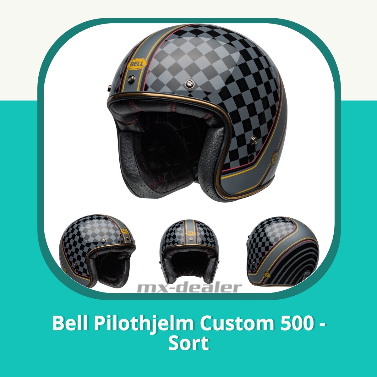 Anmeldelse af Bell Pilothjelm Custom 500 - Sort