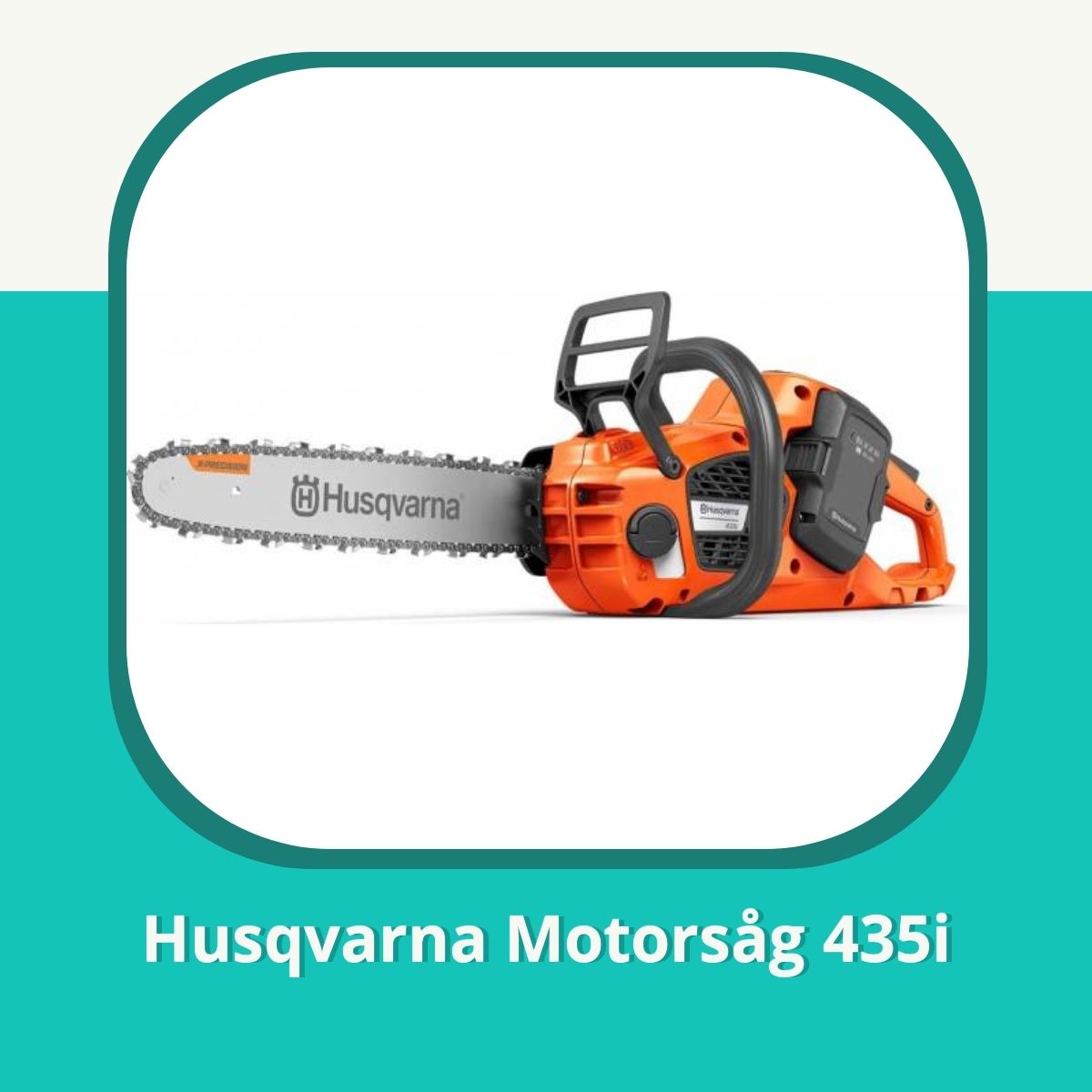 Recension af Husqvarna Motorsåg 435i